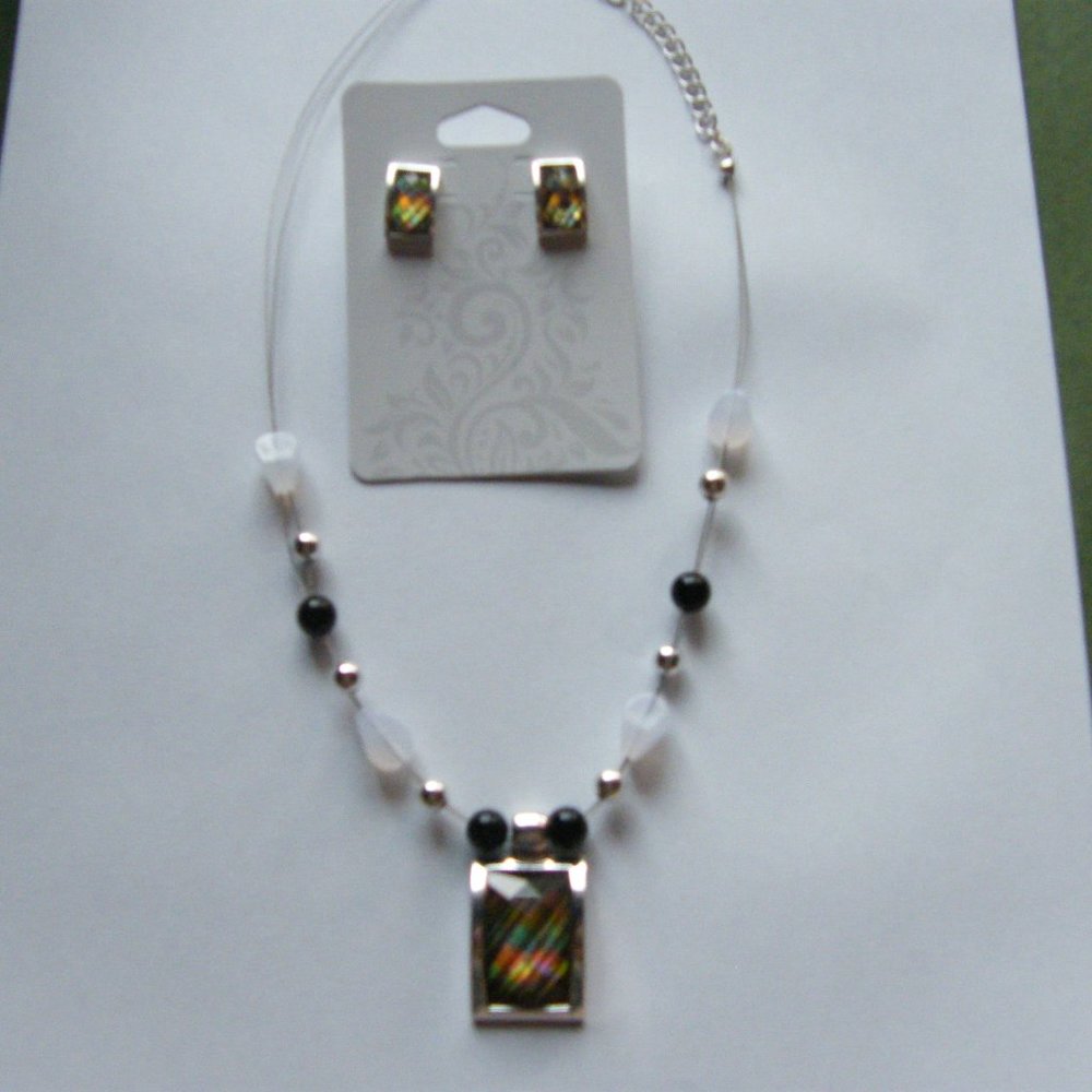 Earring and Necklace Set